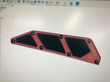 KRX 1000 Billet 'FrogSkin' Intake Covers